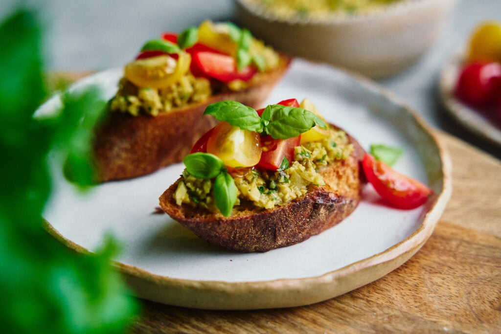 Famiglia Crispino Green Olives Bruschetta