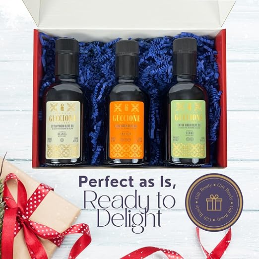 Brava Giulia Oleificio Guccione Olive Oil Trio Gift Box