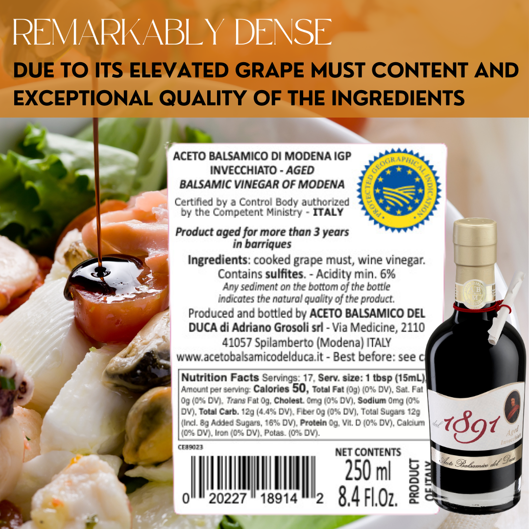 Aceto Balsamico di Modena Del Duca 'Dal 1891 AGED'