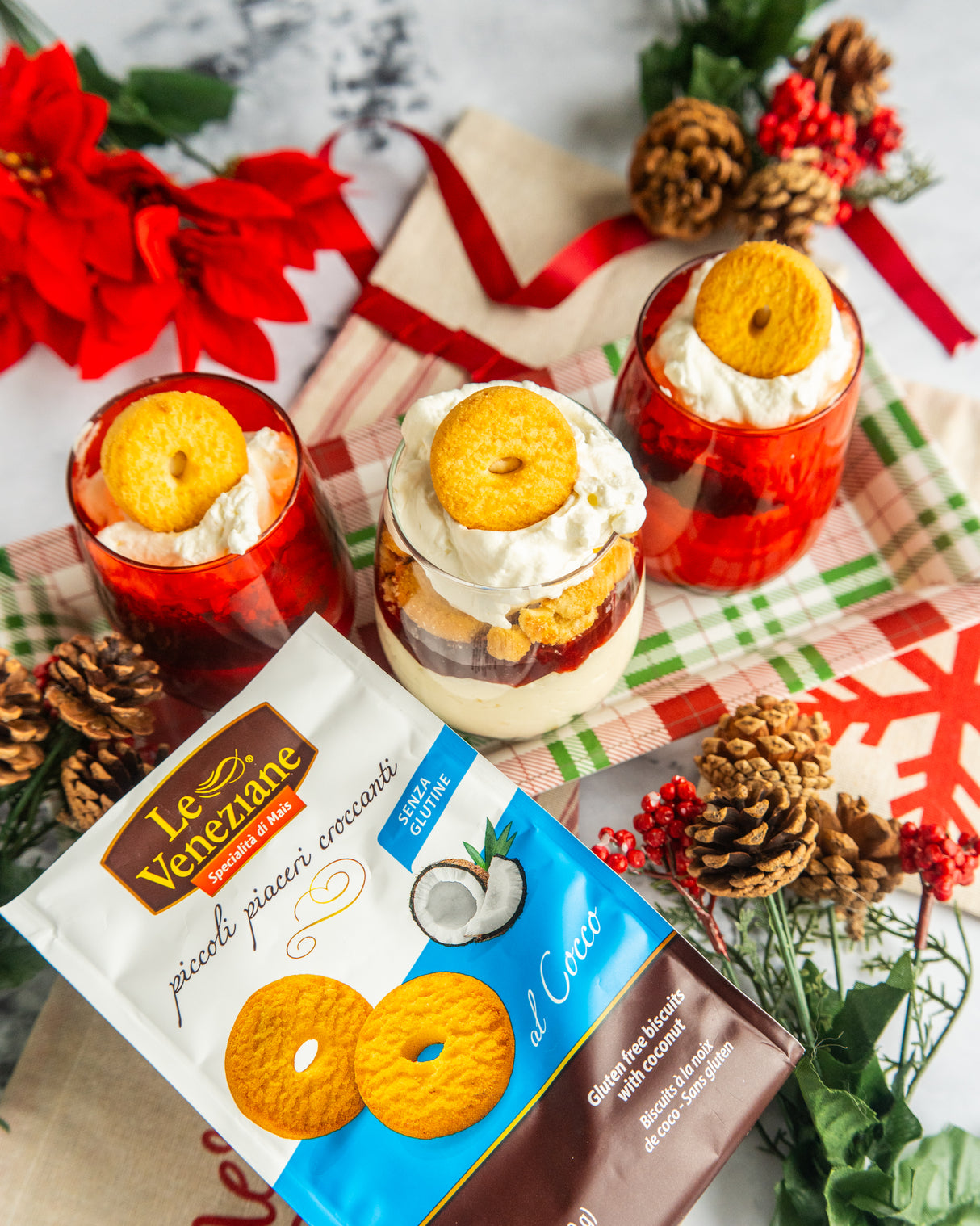 Le Veneziane Gluten Free Coconut Cookies - Short Dated