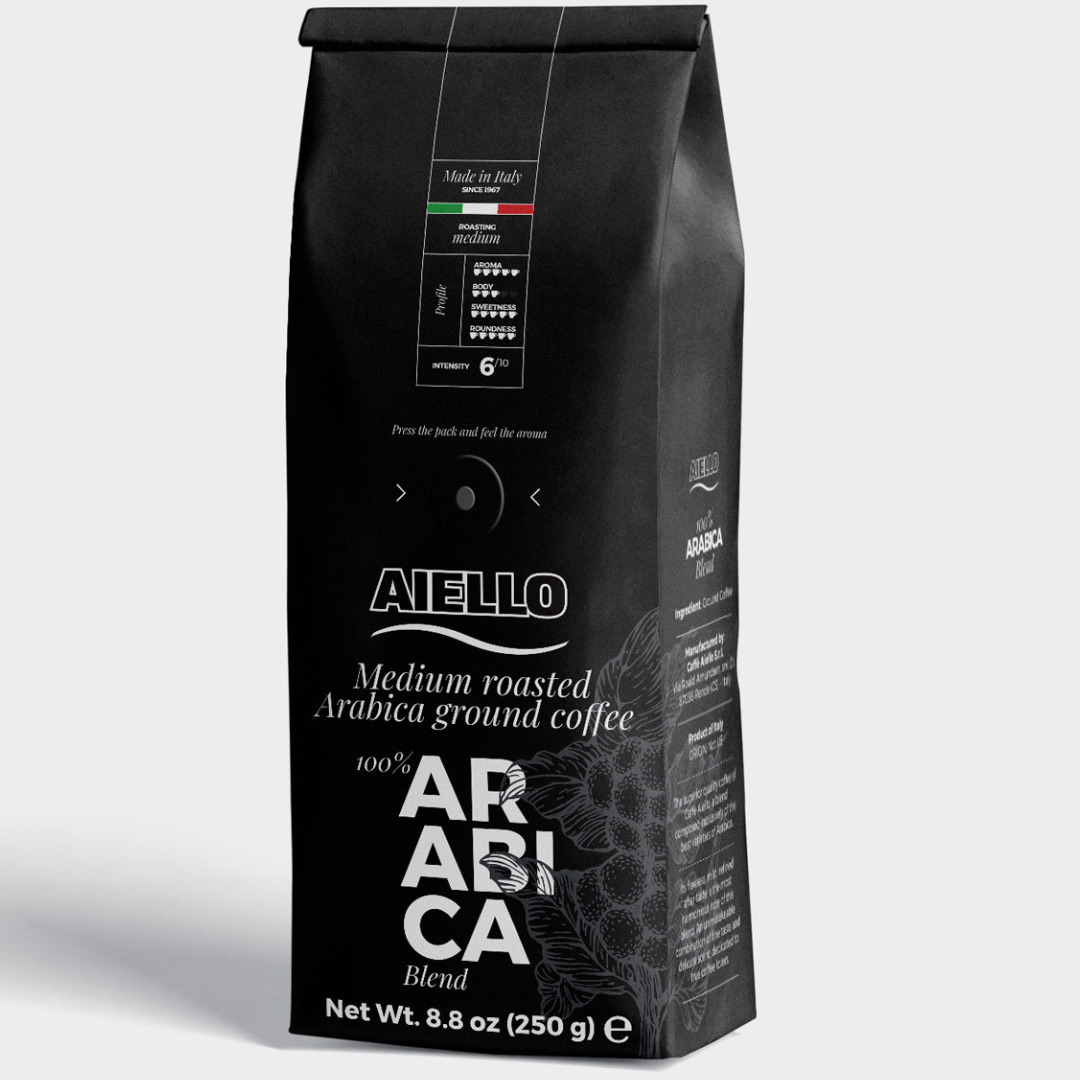 Aiello Caffé 100% Arabica Blend Italian Espresso - International Loft