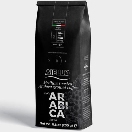 Aiello Caffé 100% Arabica Blend Italian Espresso - International Loft