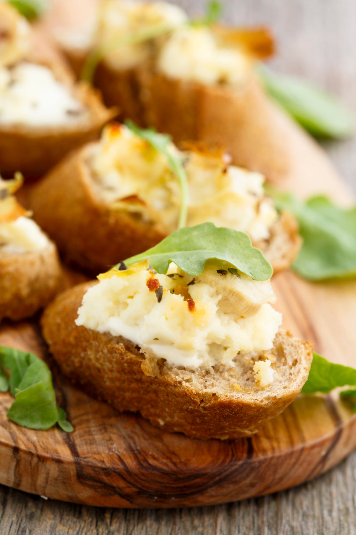 Famiglia Crispino Artichokes Bruschetta