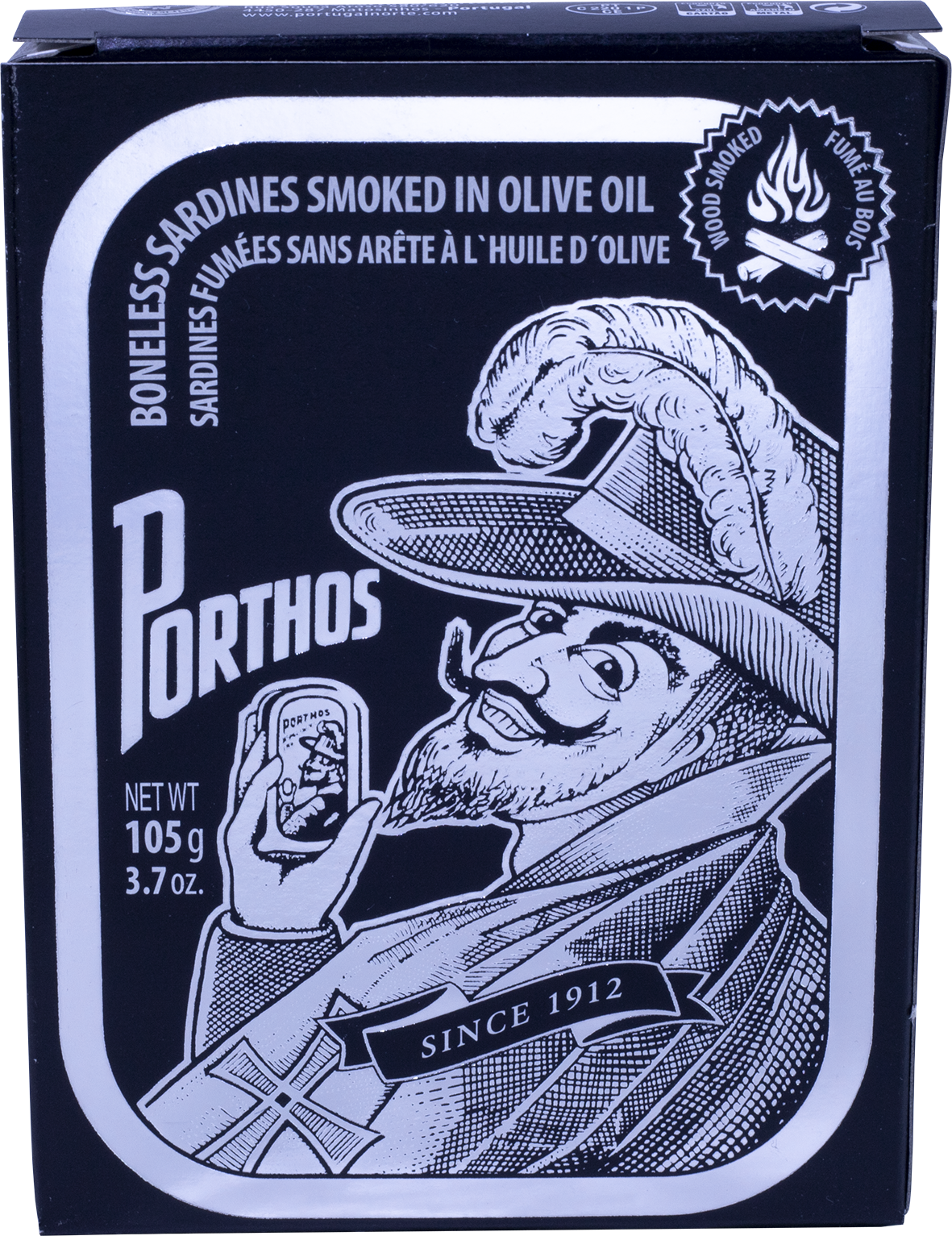Porthos Smoked Boneless Sardines in Olive Oil
