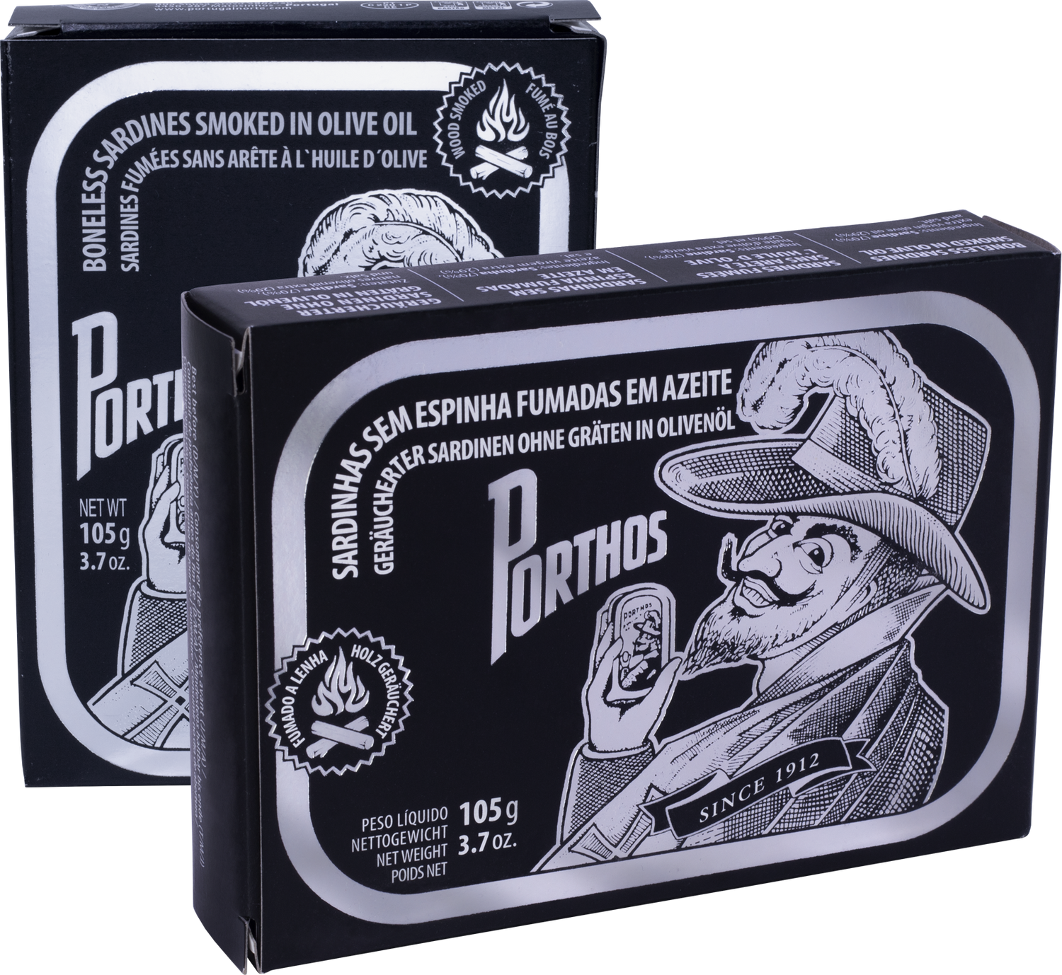 Porthos Smoked Boneless Sardines in Olive Oil