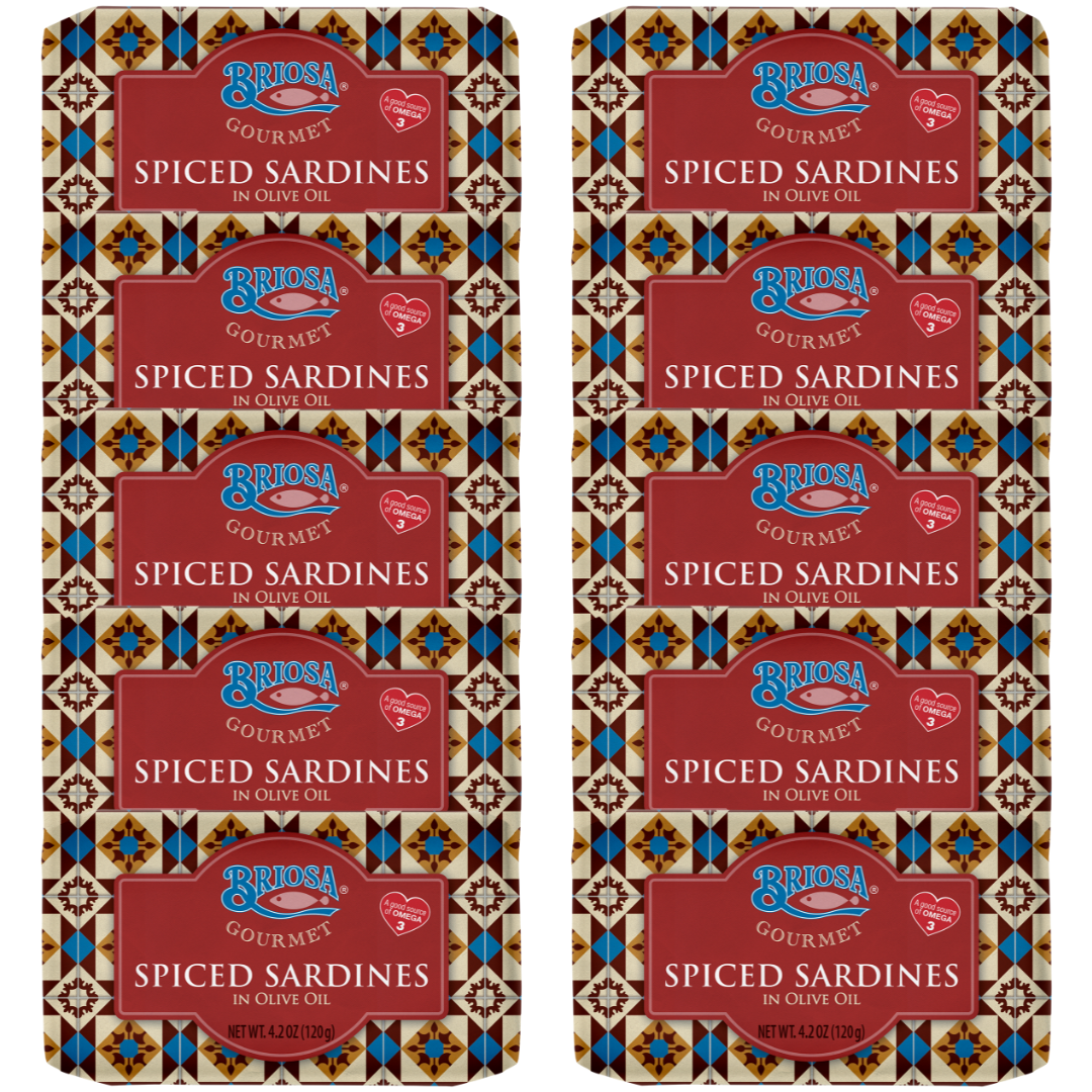 Briosa Gourmet Spiced Sardines in Olive Oil