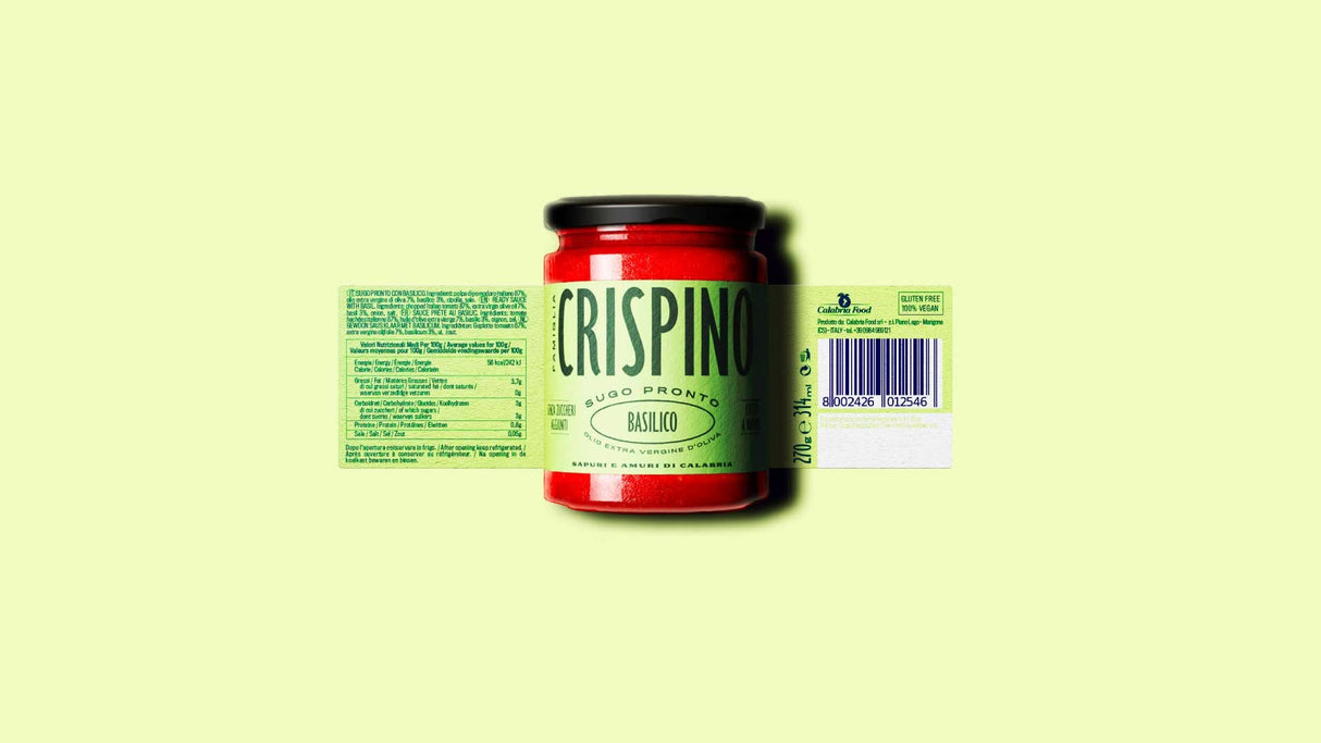 Famiglia Crispino Basil Sauce - International Loft