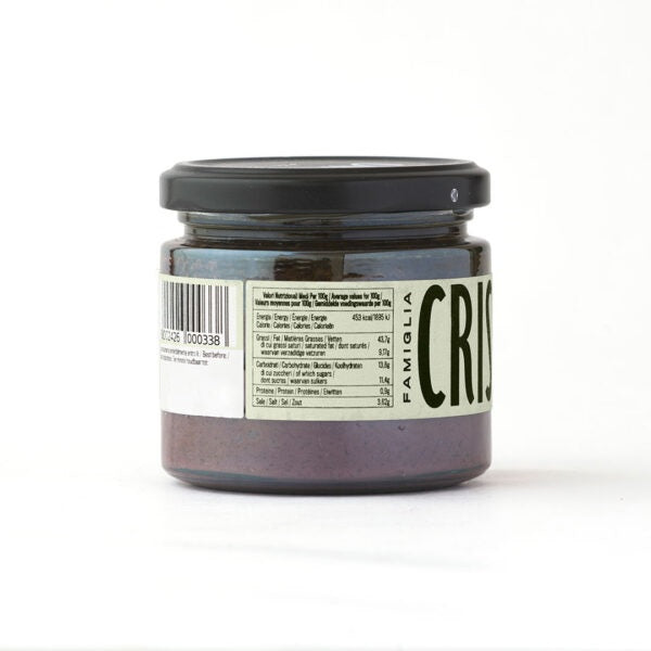 Famiglia Crispino Black Olives Bruschetta