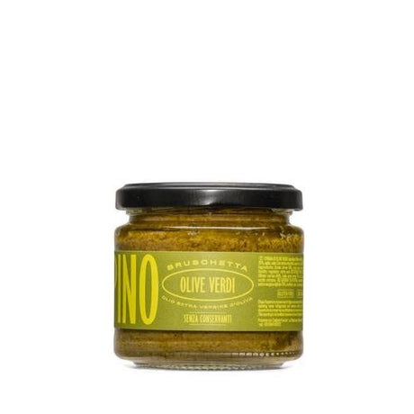 Famiglia Crispino Green Olives Bruschetta