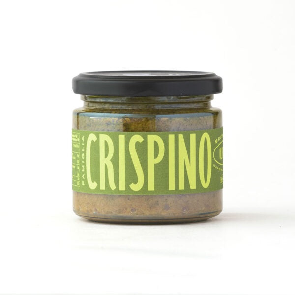 Famiglia Crispino Green Olives Bruschetta