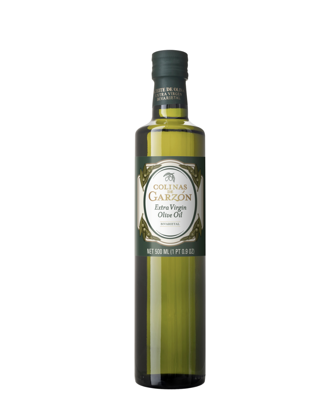 Colinas De Garzon Bivarietal Extra Virgin Olive Oil From "The Little Tuscany" Of Uruguay 500 ML Bottle (17 FL OZ)