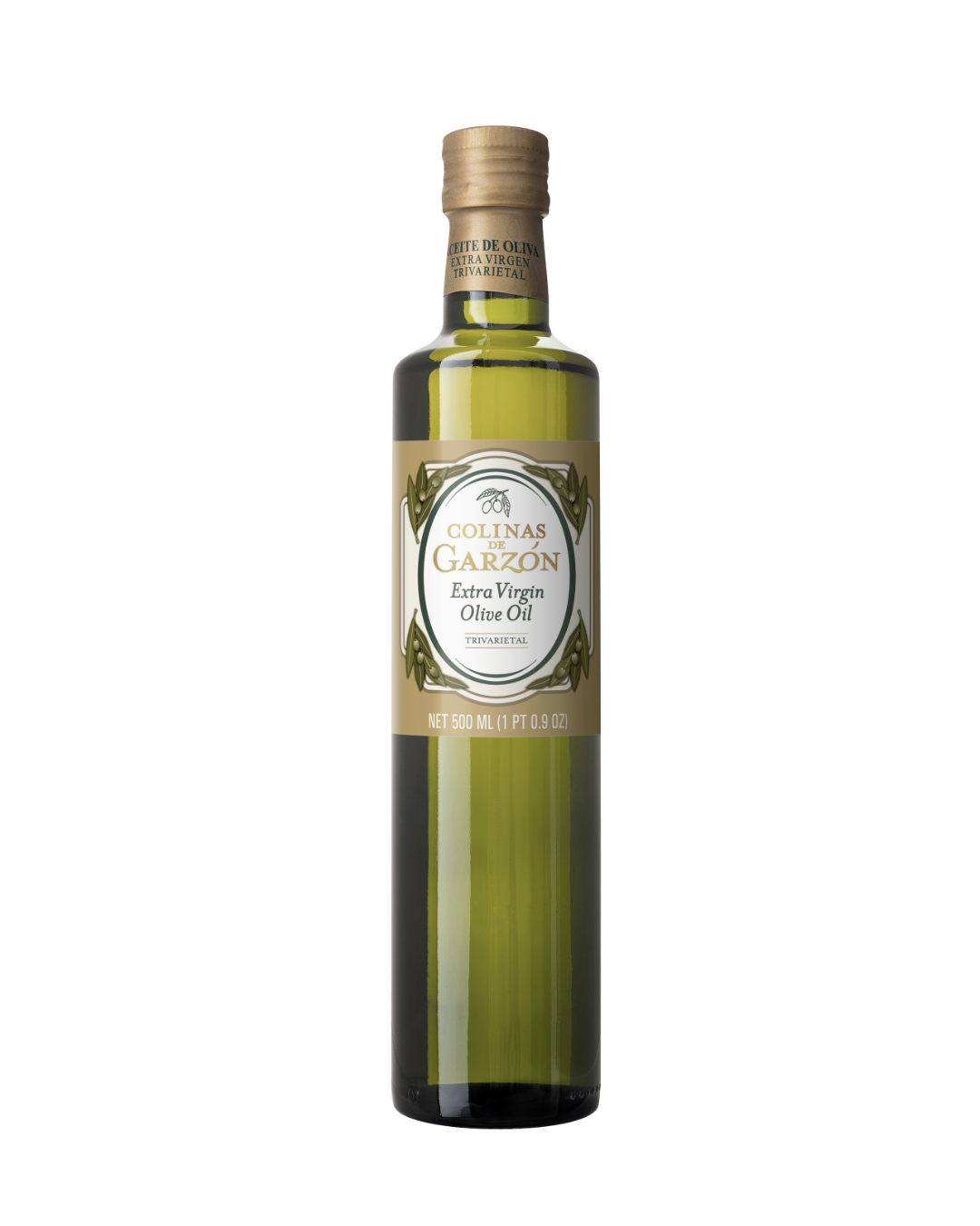 Colinas De Garzon Trivarietal Extra Virgin Olive Oil From "The Little Tuscany" Of Uruguay 500 ML Bottle (17 FL OZ)