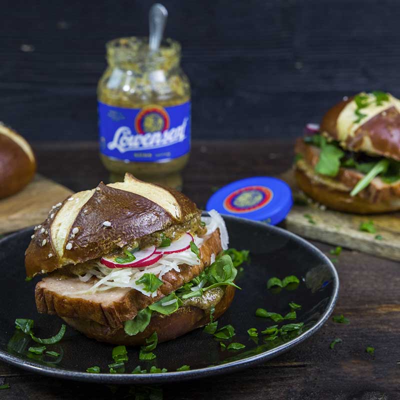 Lowensenf Sweet Mustard 8.7 Oz