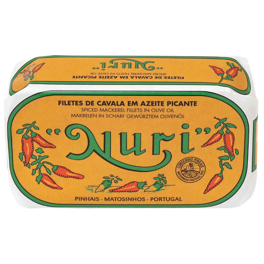 Nuri Mackerel Fillets Spiced in Olive Oil - International Loft