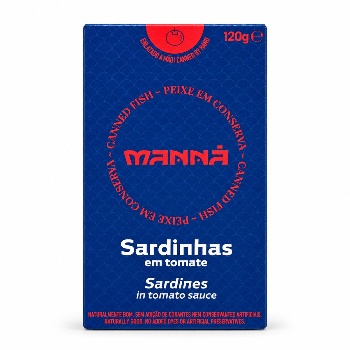 Manná Sardines in Tomato Sauce – 4.2 oz (120 g)
