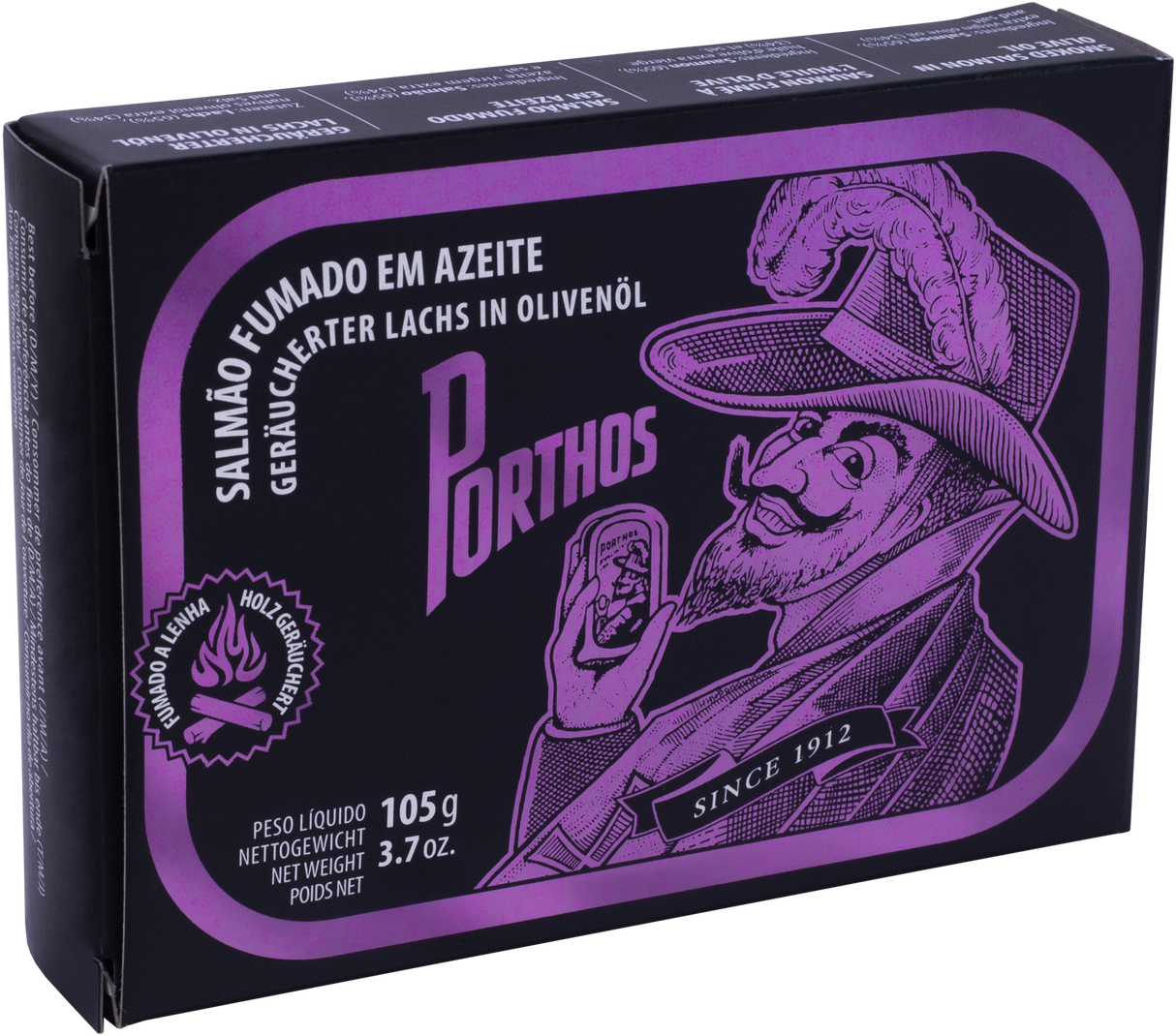 Porthos Smoked Salmon in Olive Oil