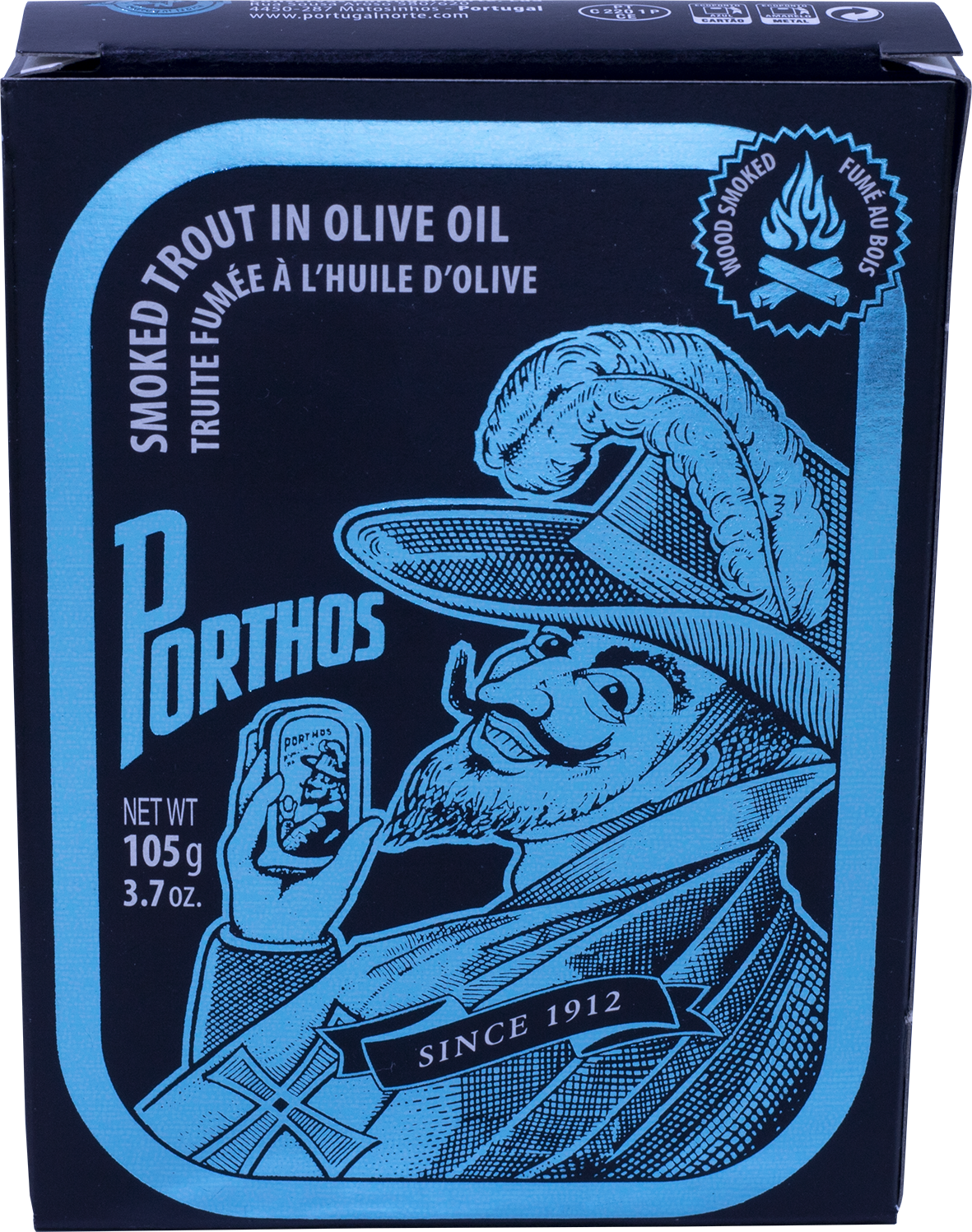 Porthos Smoked Trout in Olive Oil