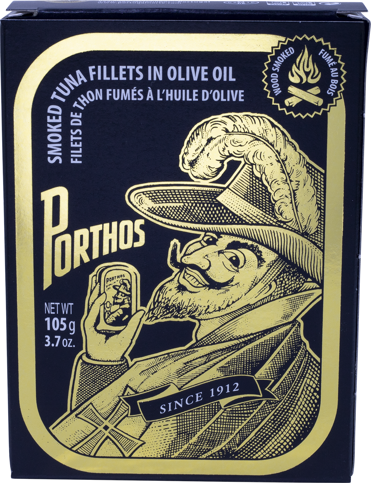 Porthos Smoked Tuna Fillets in Olive Oil