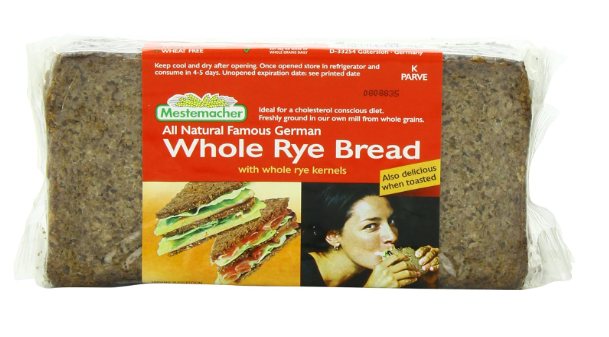 Mestemacher Bread Whole Rye 17.6 Oz