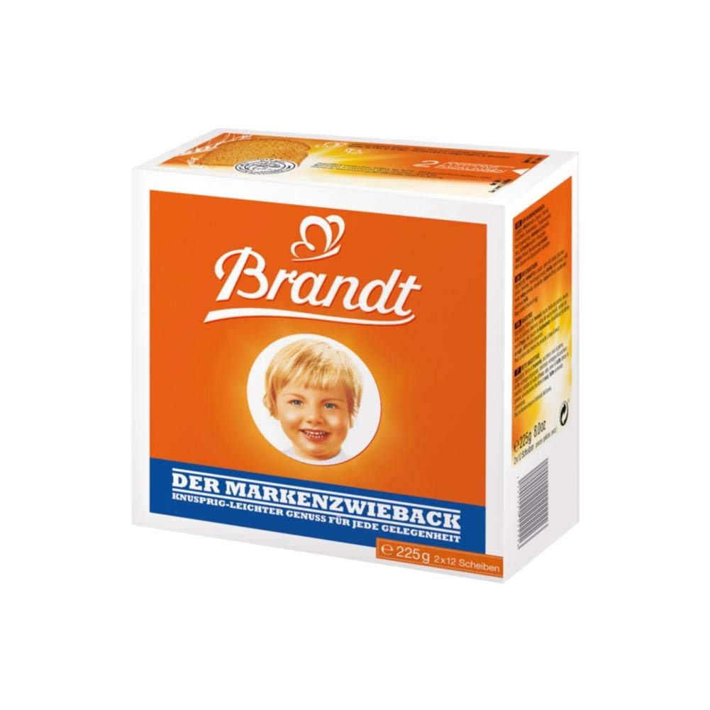 Brandt Zwieback Rusk Toast 8 oz