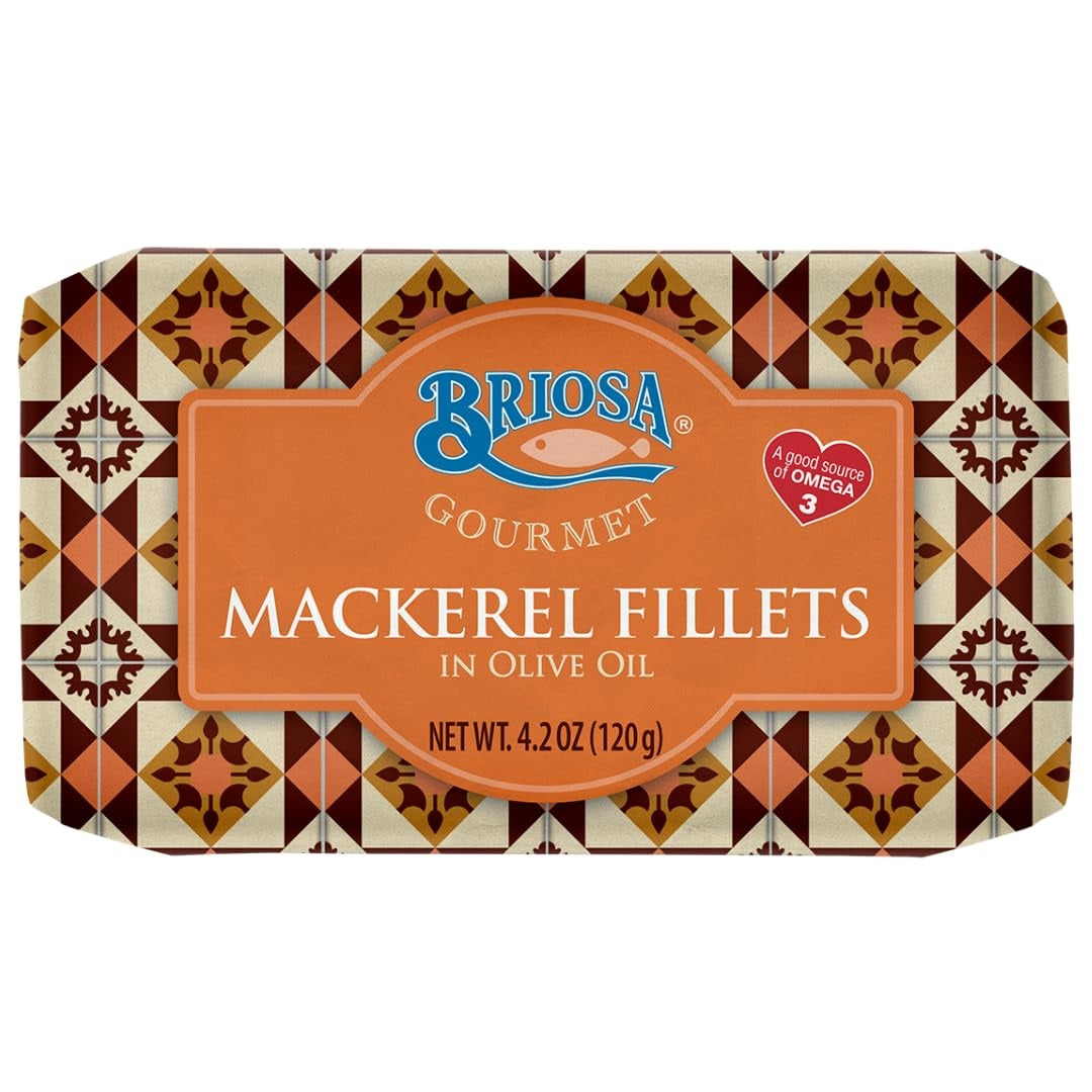 Briosa Gourmet Mackerel Fillets in Olive Oil