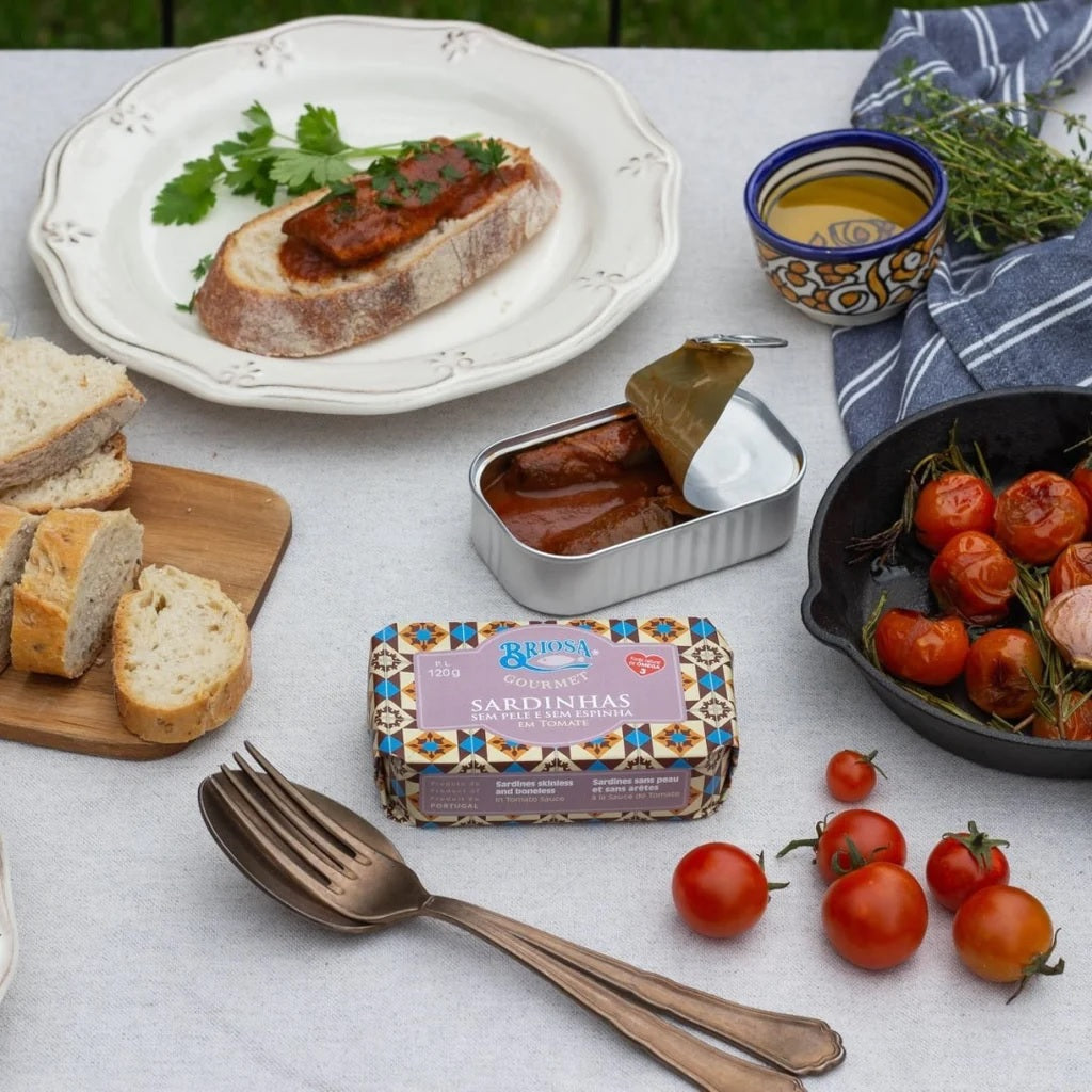 Briosa Gourmet Skinless Boneless Sardines in Olive Oil