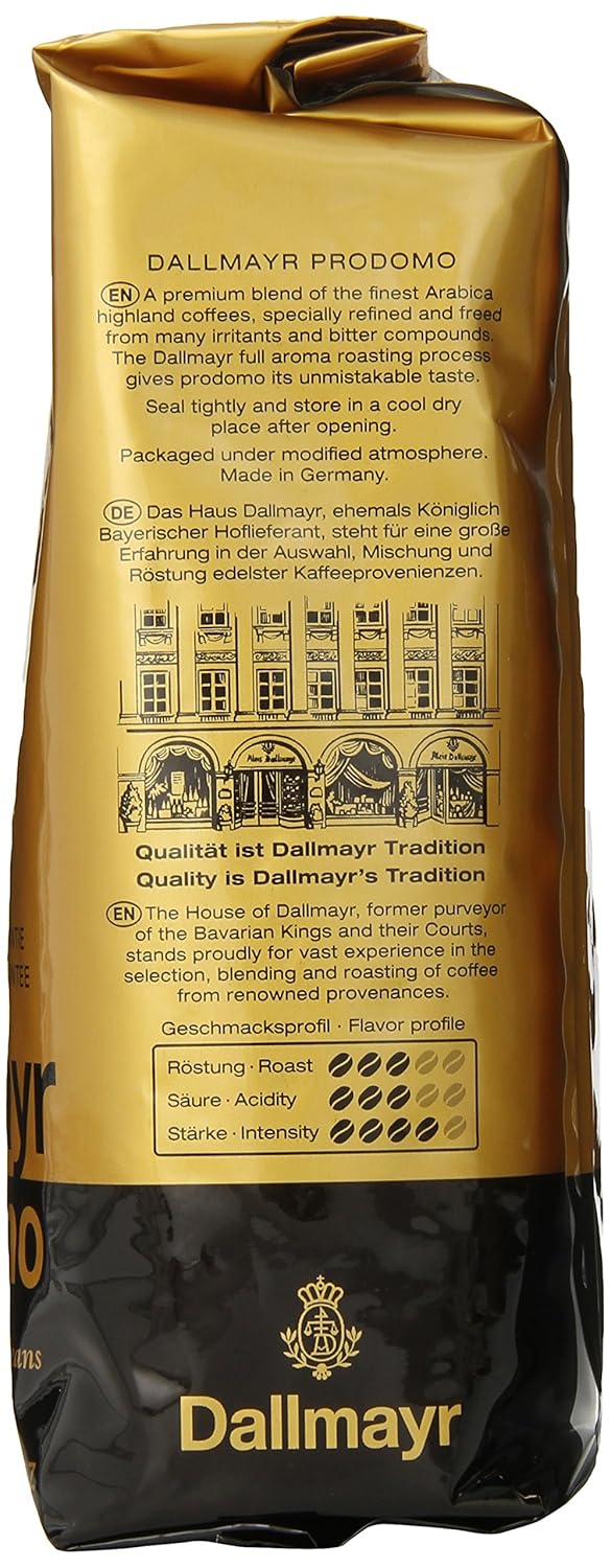 Dallmayr Prodomo (Whole Beans), 17.6 Oz