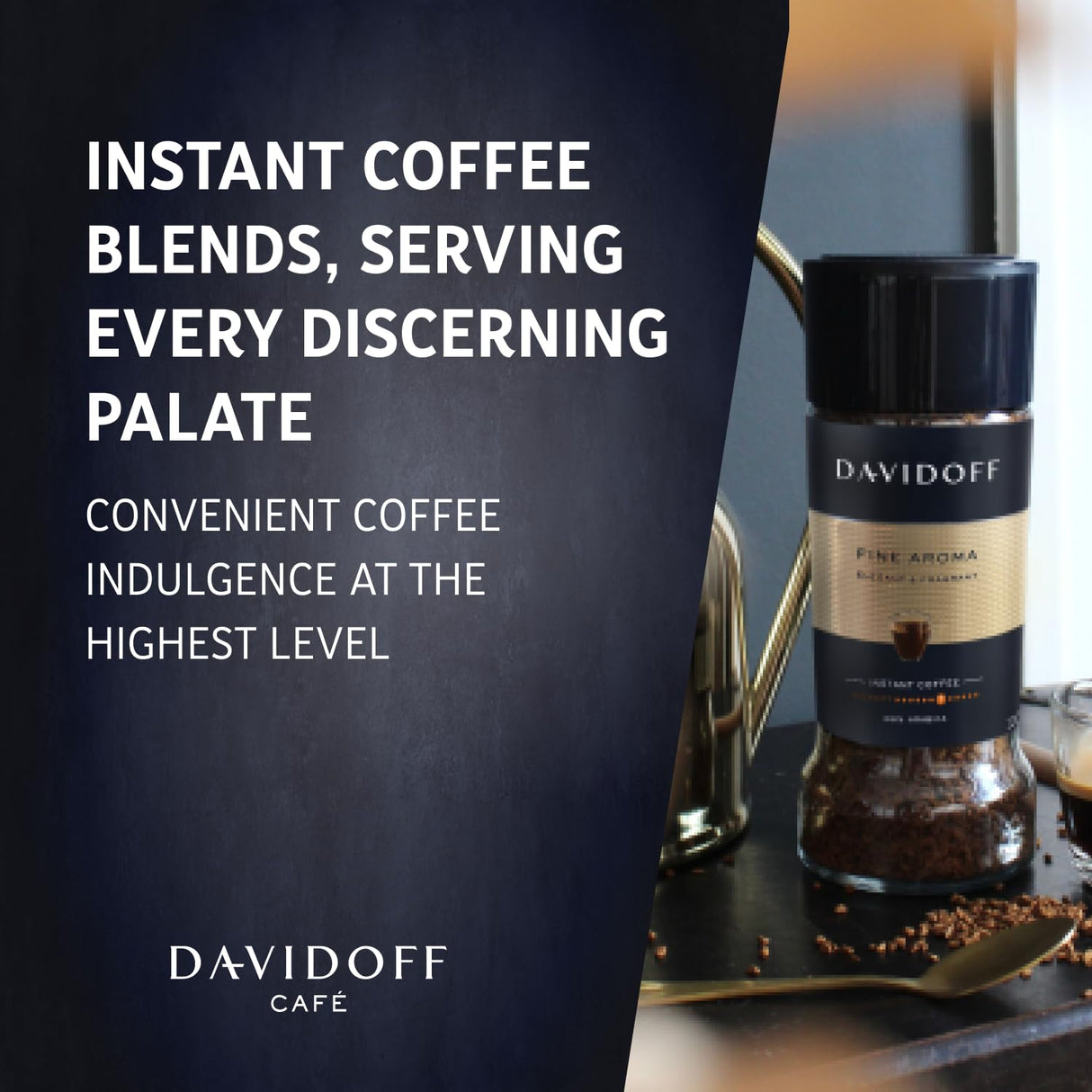 DAVIDOFF Café Fine Aroma Instant Coffee 3.5 Oz
