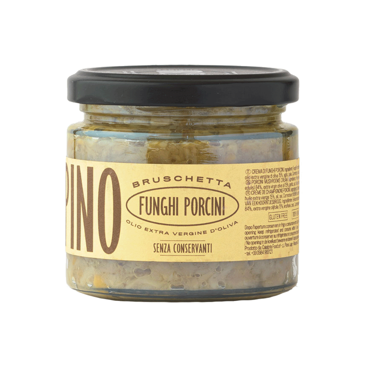 Famiglia Crispino Porcini Mushrooms Bruschetta