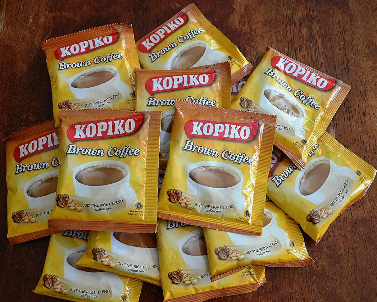 Kopiko Instant 3 in 1 Brown Coffee - 30 Packets/Bag (26.5 Oz Package) - International Loft