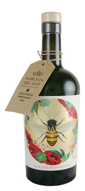 Nobleza del Sur Organic Day Extra Virgin Olive Oil from Andalusia, Spain, 16.9 fl oz (500ml) - International Loft