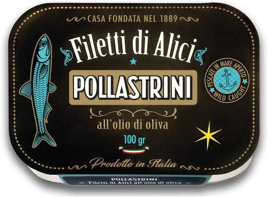 Pollastrini Anchovies in Olive Oil