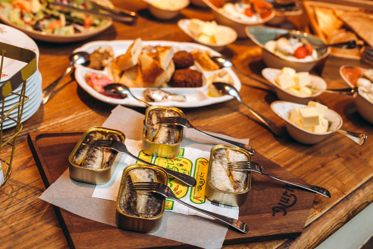 NURI Portuguese SPICED Sardines in Pure Olive Oil - International Loft