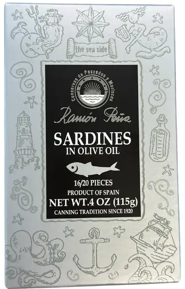Ramon Pena Sardines in Olive Oil 4 oz (115g)