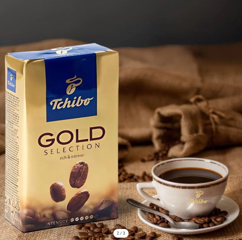 Tchibo Gold Selection Ground Coffee 8.8 Oz
