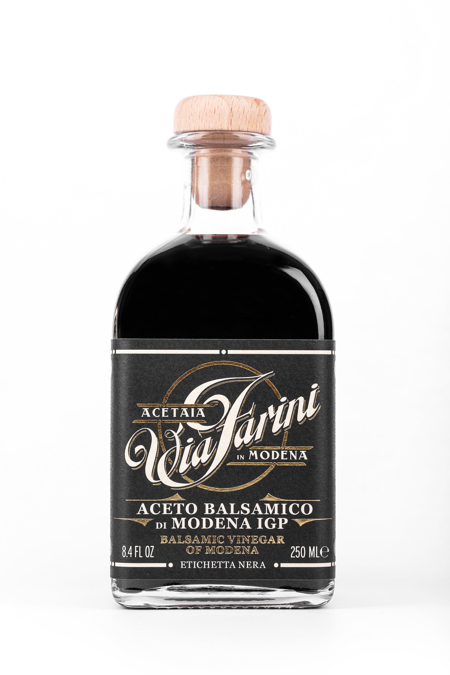 Via Farini Balsamic Vinegar of Modena - Black Label - International Loft