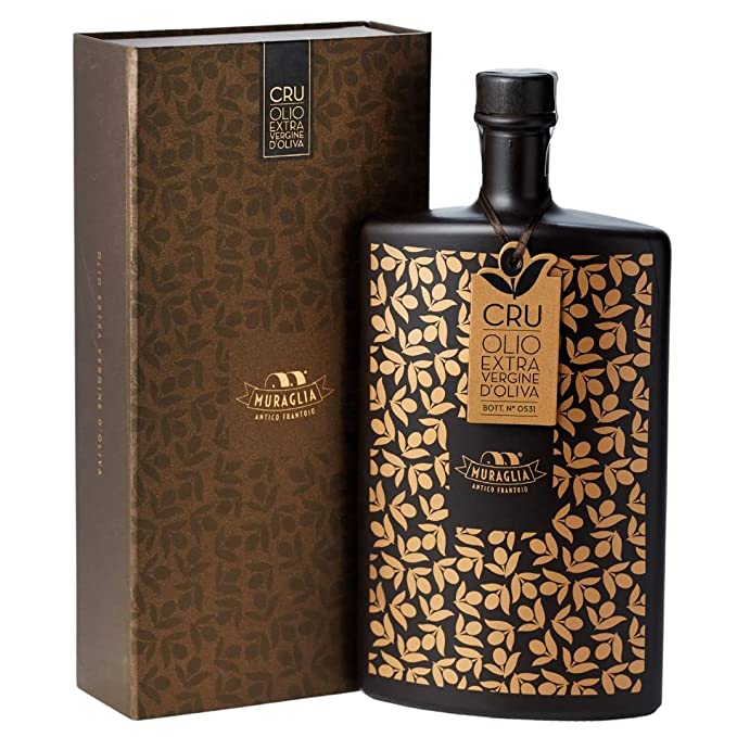 Antico Frantoio Muraglia Extra Virgin Olive Oil Grand Cru Macchia di Rose Limited Edition 16.9 Fl.oz in gift box - International Loft