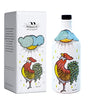 Antico Frantoio Muraglia, Premium Italian Extra Virgin Olive Oil, ROOSTER, Collectible Handmade Ceramic Bottle 16.9 Fl Oz - International Loft