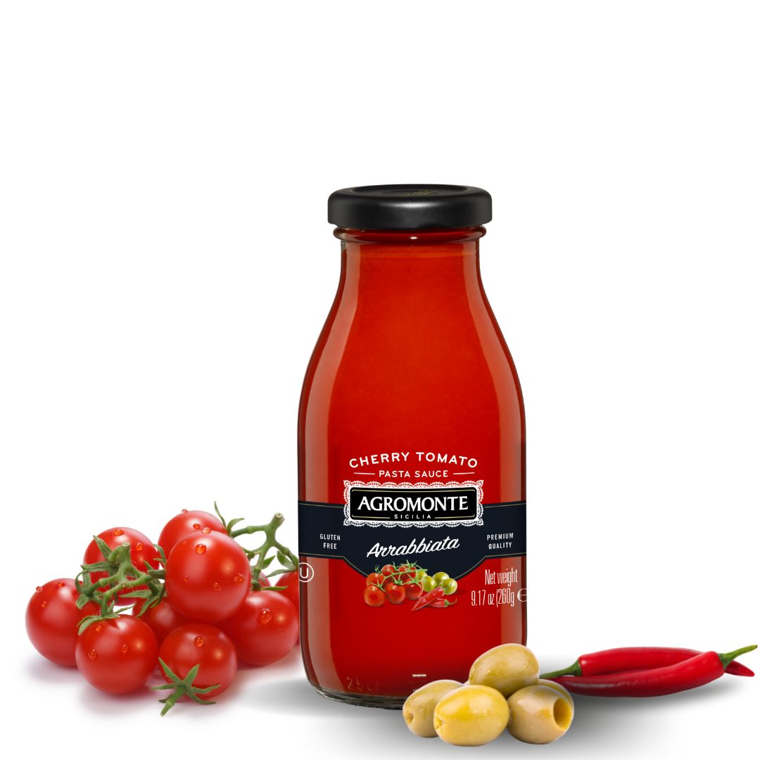 AGROMONTE Arrabbiata Cherry Tomato Pasta Sauce, 9.17oz - International Loft