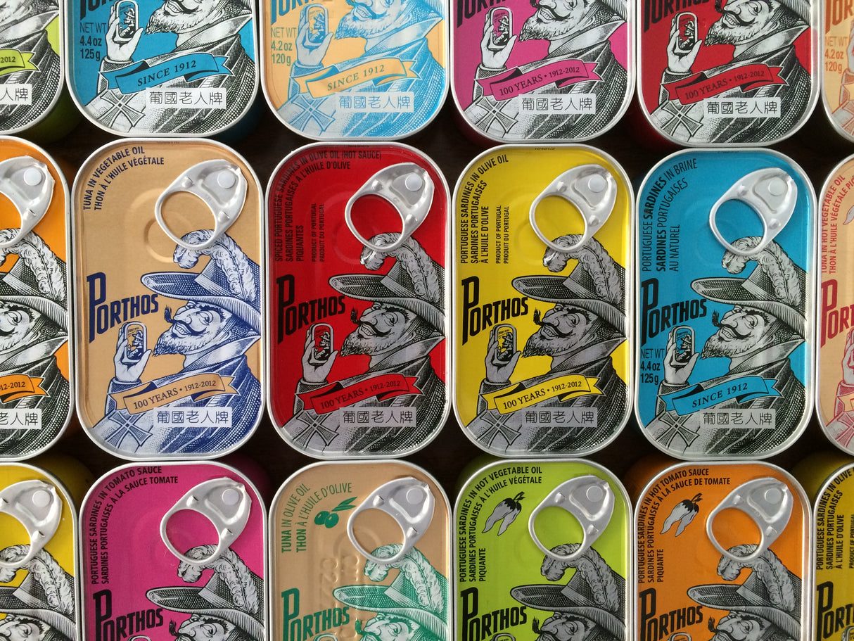 Porthos Portuguese Sardines Spiced in Olive Oil (4.4 oz) - International Loft