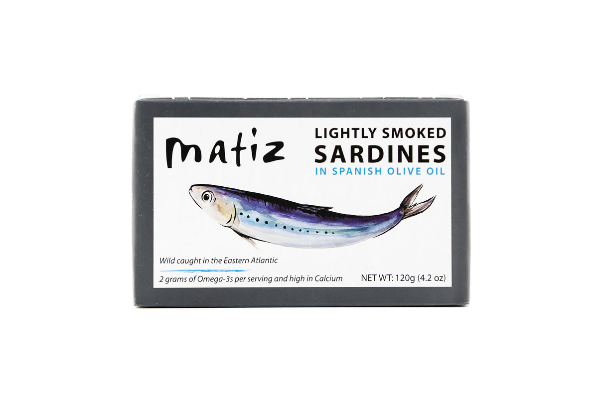 Matiz Lightly Smoked Sardines in Spanish Olive Oil - International Loft