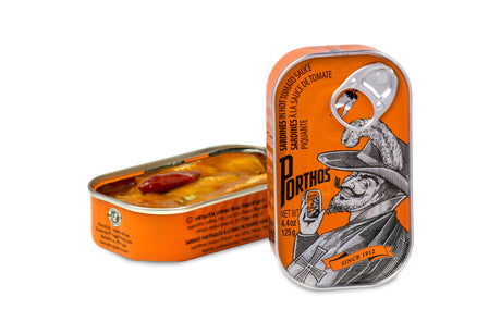 Porthos Portuguese Sardines in Spiced Tomato Sauce