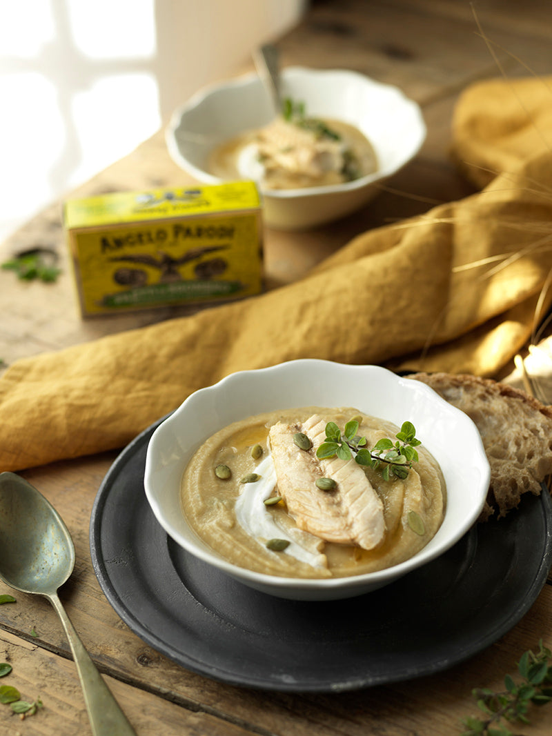 Angelo Parodi Mackerel Fillets in olive oil with Ginger and Pepper - International Loft