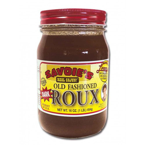 Savoie's Old Fashioned Dark Roux 16 oz Jar - International Loft