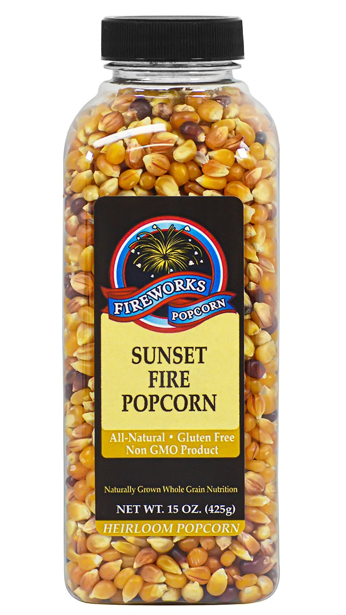 Fireworks Popcorn Sunset Fire Popcorn - 15 Ounce Bottles - International Loft
