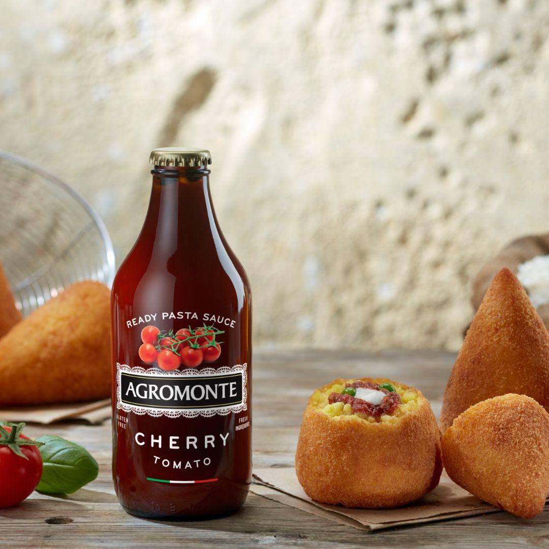 AGROMONTE ready to use Cherry Tomato Pasta Sauce, 11.64oz - International Loft