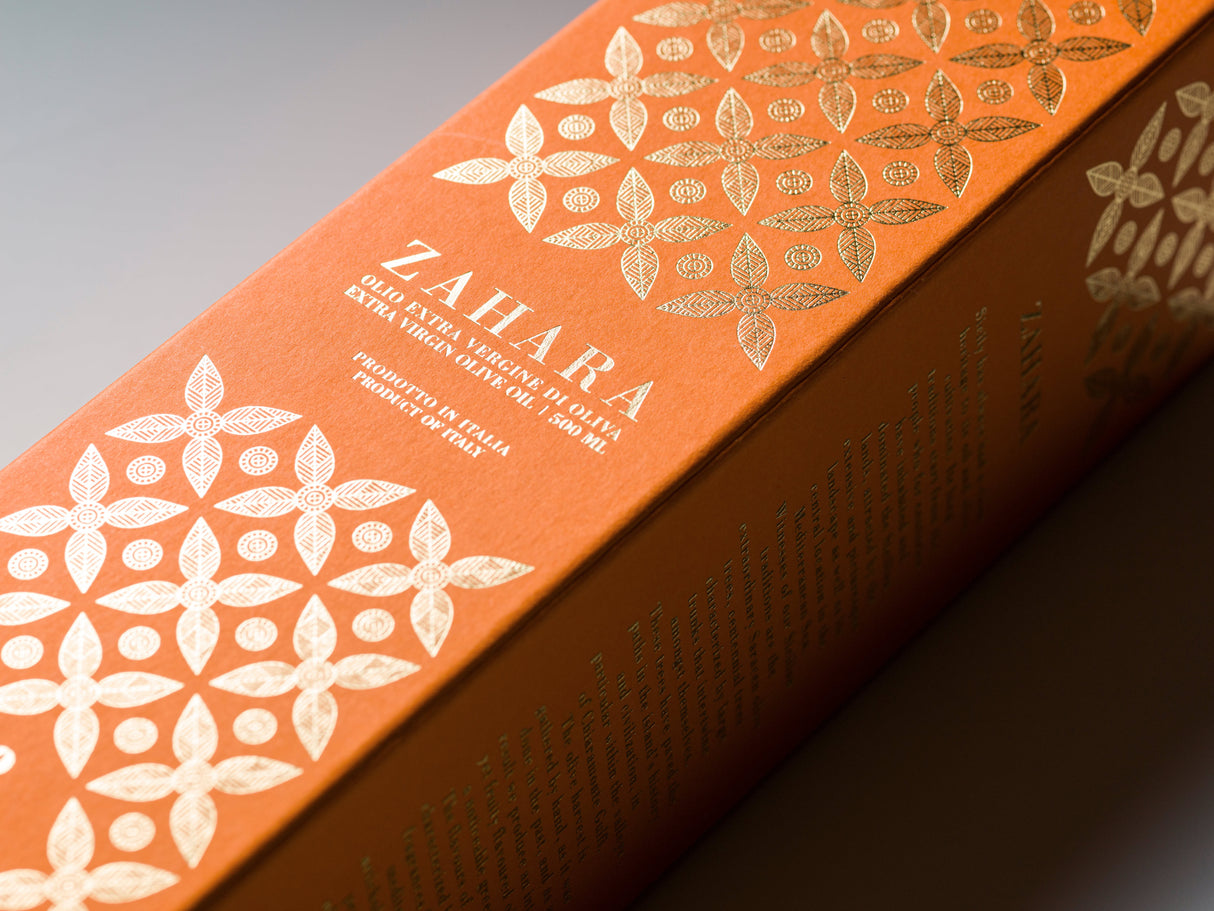 Zahara Premium Italian Extra Virgin Olive Oil 16.9 Fl Oz 500ml - Oleificio Guccione - International Loft