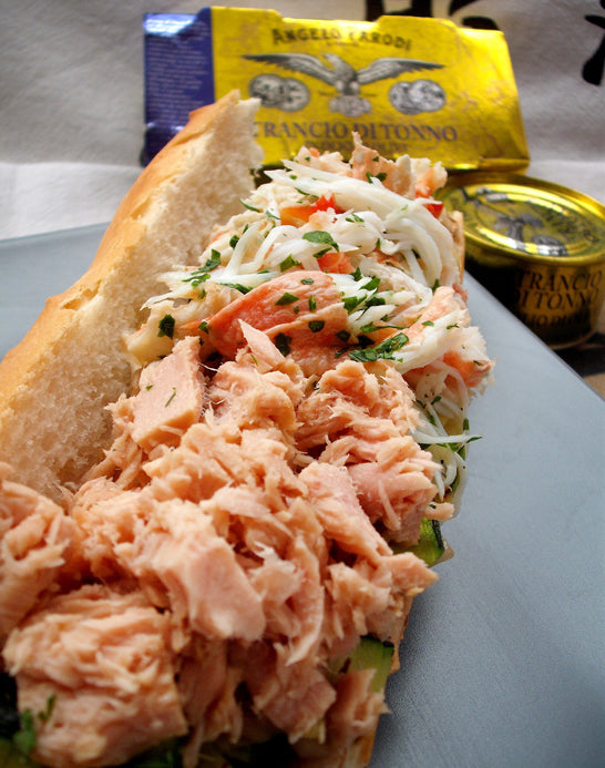 Angelo Parodi Solid Yellowfin Canned Tuna in Pure Olive Oil - International Loft