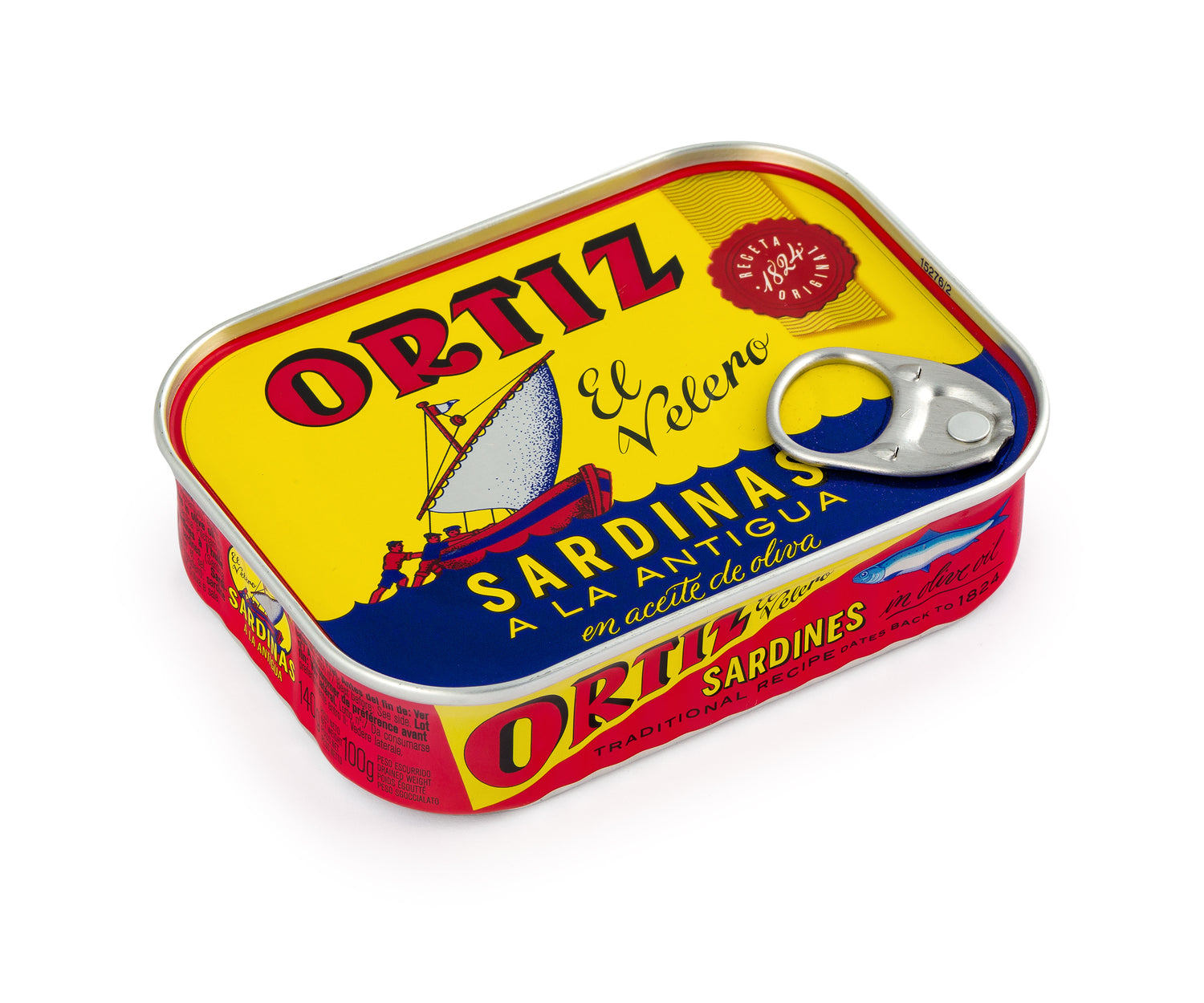 Ortiz Sardines in Olive Oil, 4.9 oz Can - International Loft