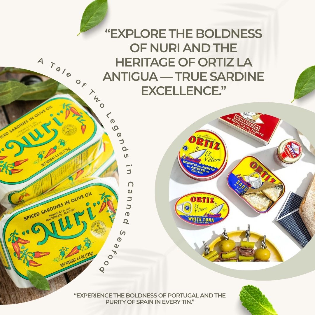 The Freshest Premium Canned Fish: NURI & Ortiz Sardines Restocked at International Loft